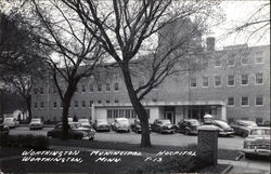 Worthington Municipal Hospital Postcard