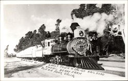 Ghost Town & Calico Railroad, Knott's Berry Farm Buena Park, CA Postcard Postcard