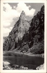 Curecanti Needle in Black Canyon Gunnison, CO Postcard Postcard