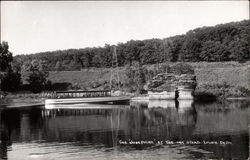 The "Josephine" at the Ink Stand, Lower Dells Postcard