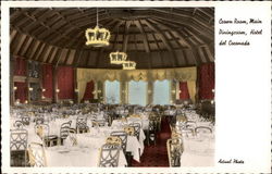 Hotel del Coronado - Crown Room , Main Dining Room Postcard