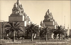 Elephant Towers, Golden Gate International Exposition '39 Postcard