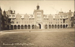 Quadrangle, Wellesley College Postcard