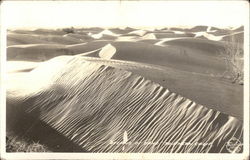 Oceans of Sand, Southern California Postcard