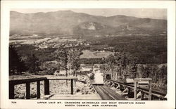 Mt. Cranmore Skimobiles and Moat Mountain Range Postcard