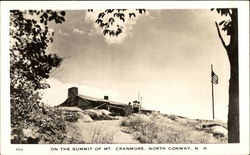 On the Summit of Mt. Cranmore Postcard