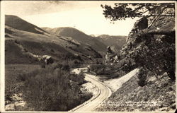 Road from Billings, Red Lodge Highway Yellowstone National Park, WY Postcard Postcard