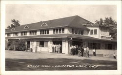 Dance Hall Chippewa Lake, OH Postcard Postcard