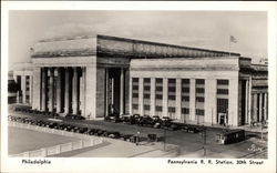 Pennsylvania RR Station, 30th Street Postcard