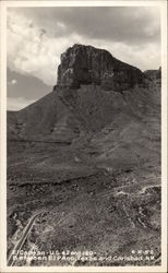 El Capitan Guadalupe Mountains National Park, TX Postcard Postcard