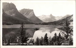 Narrows - St. Mary Lake Postcard