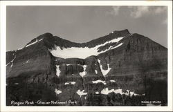 Piegan Peak Glacier National Park, MT Postcard Postcard