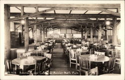 Sunrise Lodge Cafeteria, Mt. Rainier National Park Seattle, WA Mount Rainier National Park Postcard Postcard