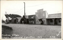 Frontier Village Exposition Postcard Postcard