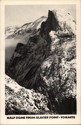 Half Dome from Glacier Point Yosemite, CA Yosemite National Park Postcard Postcard