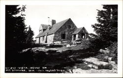 Vista House on Mt. Spokane Mead, WA Postcard Postcard