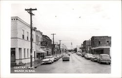 Central Ave Beach, ND Postcard Postcard