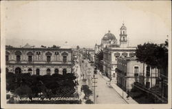 Ave. Independencia Toluca, Mexico Postcard Postcard