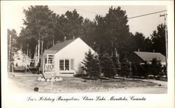 Lee's Holiday Bungalows Clear Lake, MB Canada Manitoba Postcard Postcard