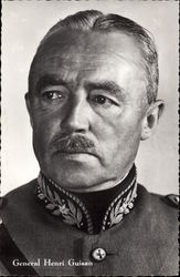 General Henri Guisan Military Postcard Postcard