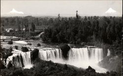 Salto Pilmaiquin River Chile Postcard Postcard