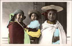 Indigenas de Ecuador Postcard Postcard