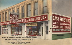 Burl & Keney Store Equipment Corp Postcard