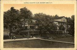 Laurels Country Club, Sackett Lake Thompson, NY Postcard Postcard