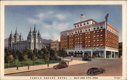 Hotel Temple Square Postcard