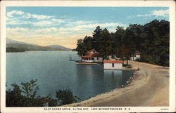 East Shore Drive, Alton Bay Postcard