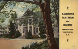 Washington Sanitarium and Hospital Takoma Park, DC Washington DC Postcard Postcard