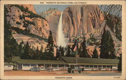 Yosemite Lodge Postcard