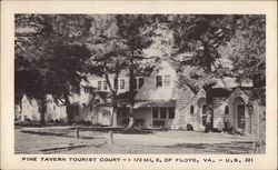 Pine Tavern Tourist Court Postcard