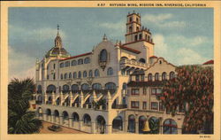 Rotunda Wing, Mission Inn Riverside, CA Postcard Postcard