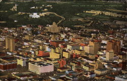 Aerial View of San Diego California Postcard Postcard