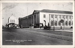 Post Office and Court House Oakland, CA Postcard Postcard