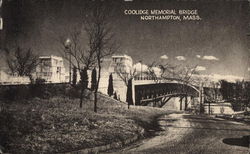 Coolidge Memorial Bridge Postcard