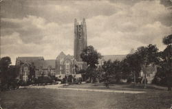 Wellesley College - Green and Founder Halls, and Galen Stone Tower Massachusetts Postcard Postcard