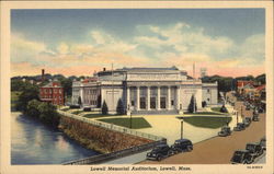 Lowell Memorial Auditorium Postcard