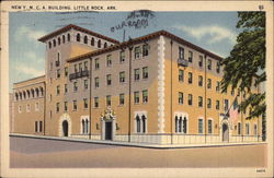 New Y. M. C. A. Building Little Rock, AR Postcard Postcard