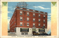 Hotel Dearborn on Michigan Ave Postcard Postcard