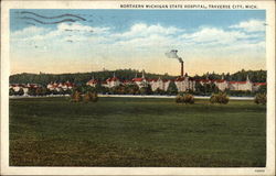 Northern Michigan State Hospital Traverse City, MI Postcard Postcard