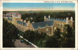 Lawyer's Club, U. of M Ann Arbor, MI Postcard Postcard