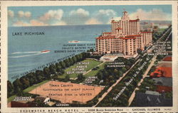 Edgewater Beach Hotel Chicago, IL Postcard Postcard