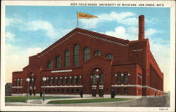 University of Michigan - Yost Field House Ann Arbor, MI Postcard Postcard