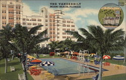 The Vanderbilt Miami Beach, FL Postcard Postcard