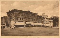 Phoenix Row Amherst, MA Postcard Postcard