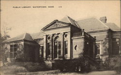 Public Library Postcard