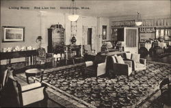 Living Room, Red Lion Inn Postcard