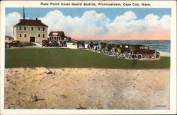 Race Point Coast Guard Station, Cape Cod Provincetown, MA Postcard Postcard